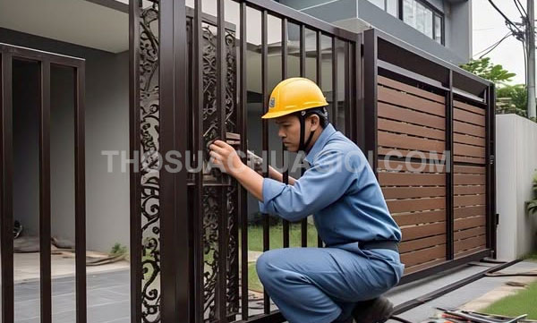 Thợ sửa cửa sắt tại phường Chợ Lớn