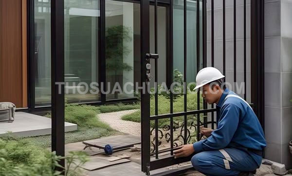 Thợ sửa cửa sắt tại Gò Vấp