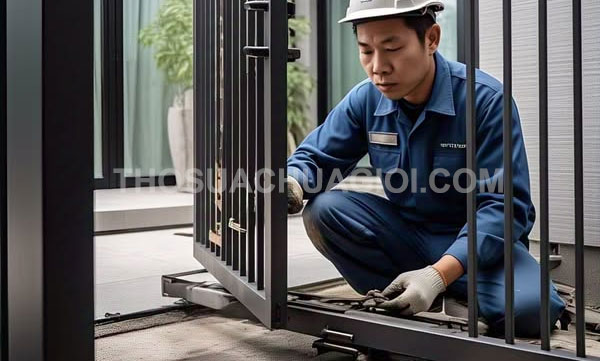 Thợ sửa cửa sắt tại phường Hạnh Thông