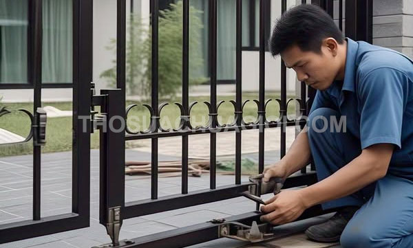 thợ sửa cửa sắt tại phường Hòa Bình
