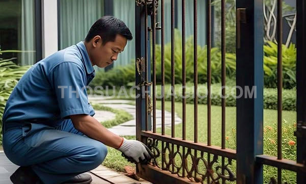 thợ sửa cửa sắt tại phường Hòa Hưng