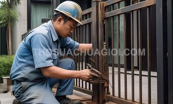 Thợ sửa cửa sắt tại phường Minh Phụng