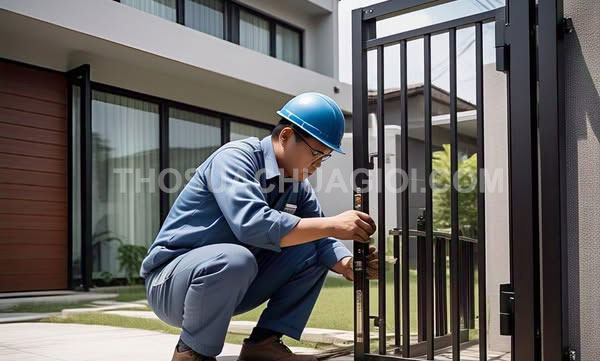 Thợ sửa cửa sắt tại phường Nhiêu Lộc