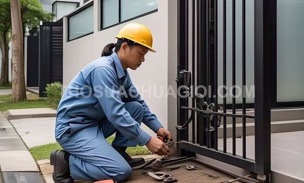 thợ sửa cửa sắt tại phường Phú Lâm