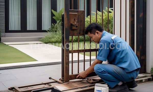 Thợ sửa cửa sắt tại phường Tân Sơn