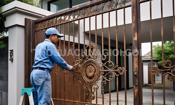 Thợ sửa cửa sắt xã Củ Chi