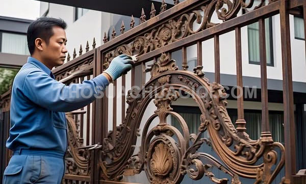 Thợ sửa cửa sắt xã Hóc Môn