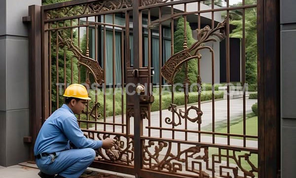 Thợ sửa cửa sắt xã Nhà Bè