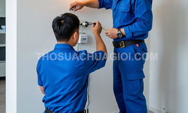 Thợ sửa điện phường Bình Thới