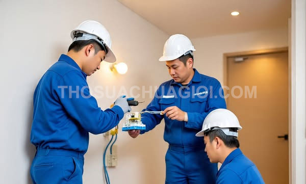 Thợ sửa điện phường Chợ Lớn