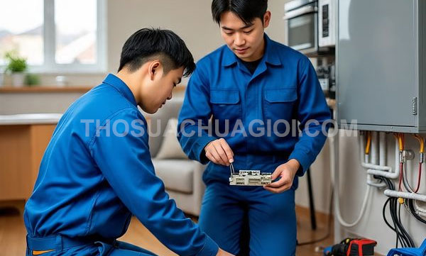 Thợ sửa điện phường Hiệp Bình