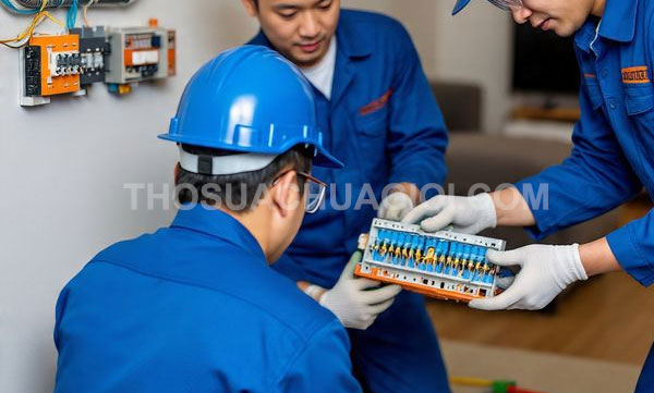 Thợ sửa điện phường Khánh Hội