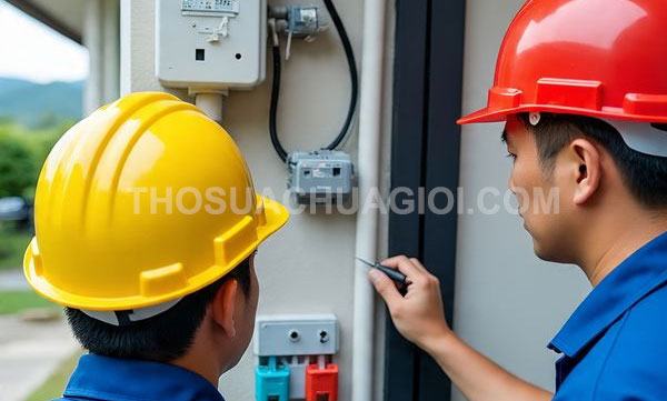 Thợ sửa điện phường Phú Thọ Hòa