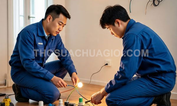 Thợ sửa điện phường Phú Thọ