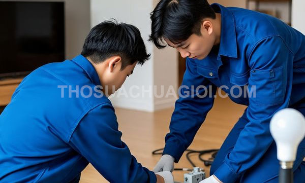 Thợ sửa điện tại Tân Phú