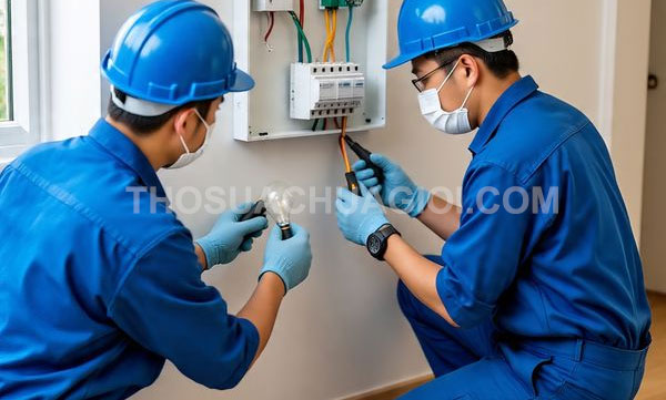 Thợ sửa điện tại phường Bình Đông