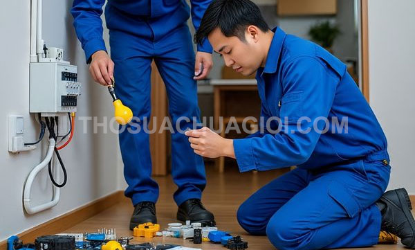 Thợ sửa điện tại phường Bình Dương