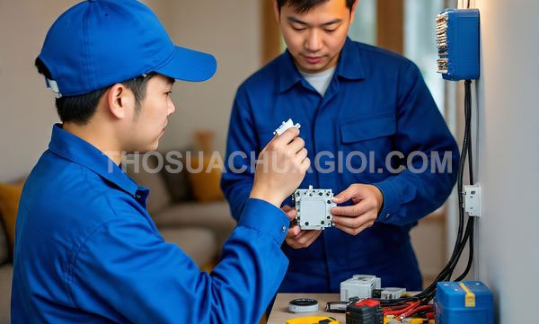Thợ sửa điện tại phường Cầu Ông Lãnh
