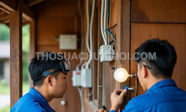 thợ sửa điện tại phường Diên Hồng