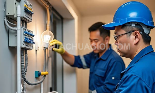 Thợ sửa điện phường Gia Định mới liên hệ 20 phút có