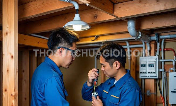 Thợ sửa điện tại phường Hòa Bình