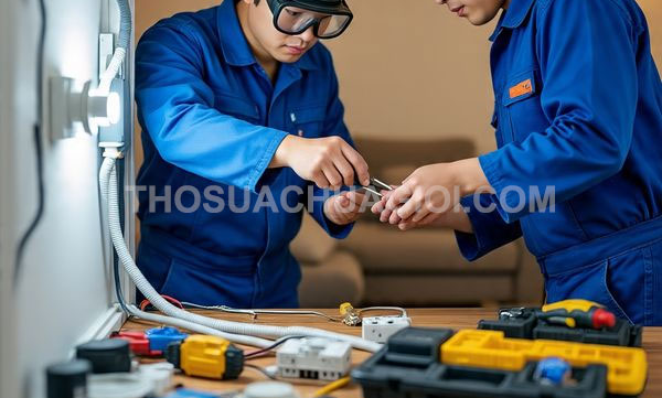 Thợ sửa điện tại phường Nhiêu Lộc