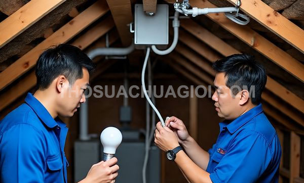 Thợ sửa điện phường Tân Sơn Nhì