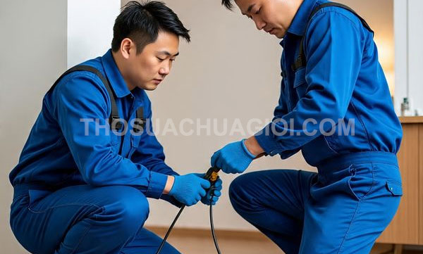 Thợ sửa điện tại xã Hưng Long