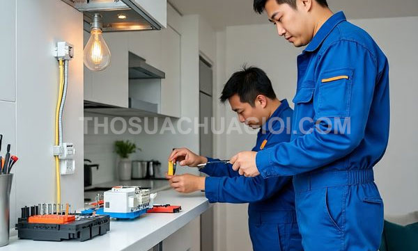Thợ sửa điện tại xã Tân An Hội