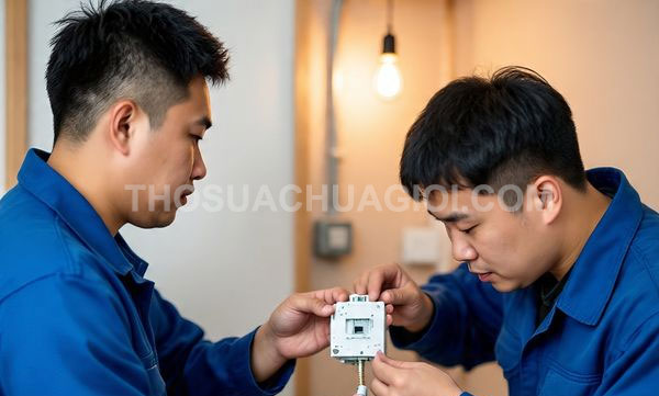 Thợ sửa điện xã Bà Điểm