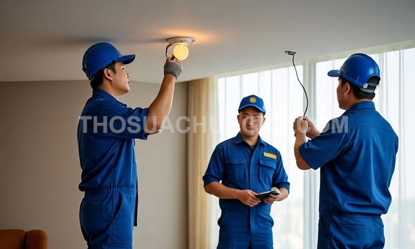 Thợ sửa điện xã Bình Chánh