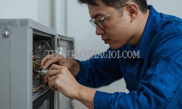 thợ sửa điện xã lê minh xuân