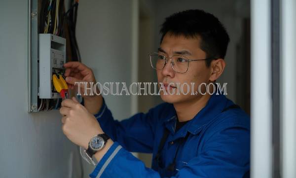 Thợ sửa điện xã Tân Thạnh Đông cũ chất lượng 25 phút có