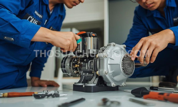 Thợ sửa máy bơm nước phường An Hội Tây