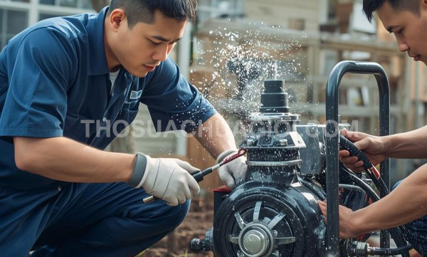 Thợ sửa máy bơm nước phường Bàn Cờ