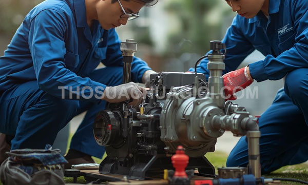 Thợ sửa máy bơm nước phường Bảy Hiền