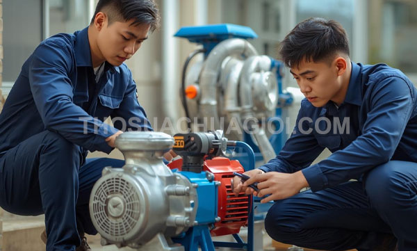 Thợ sửa máy bơm nước phường Bình Đông