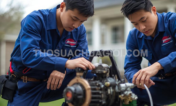 Thợ sửa máy bơm nước phường Bình Tiên