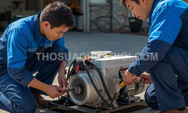 Thợ sửa máy bơm nước phường Diên Hồng