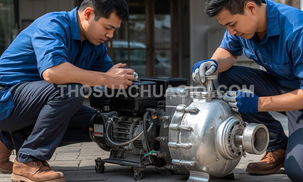 Thợ sửa máy bơm nước phường Đức Nhuận