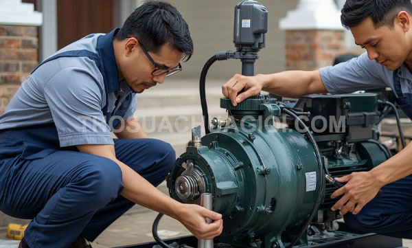 Thợ sửa máy bơm nước phường Hòa Hưng