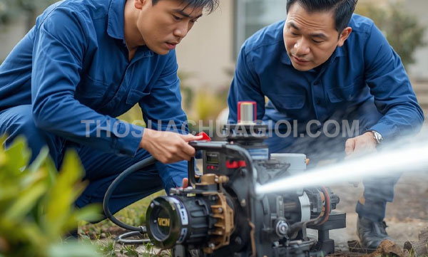 Thợ sửa máy bơm nước phường Phú Thọ