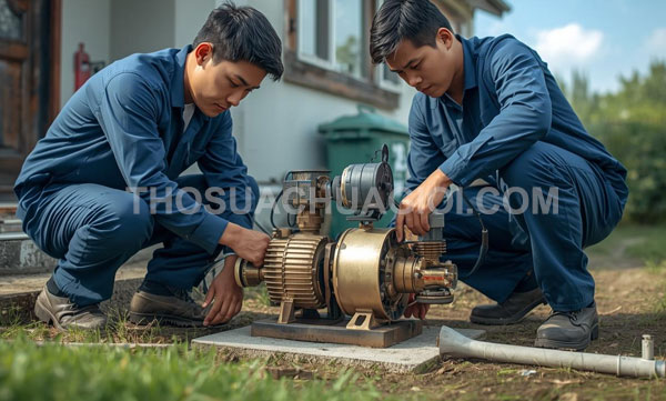Thợ sửa máy bơm nước phường Tân Hòa