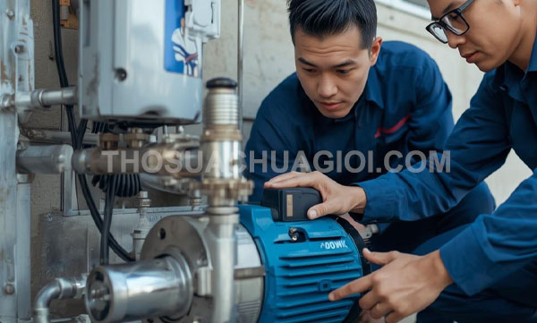 Thợ sửa máy bơm nước tại phường Bảy Hiền