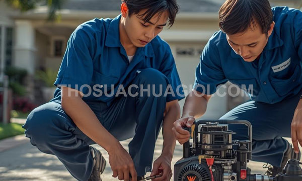 Thợ sửa máy bơm nước tại phường Cầu Kiệu