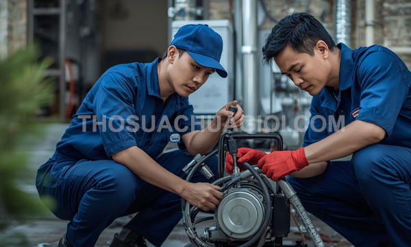 Thợ sửa máy bơm nước tại phường Hạnh Thông