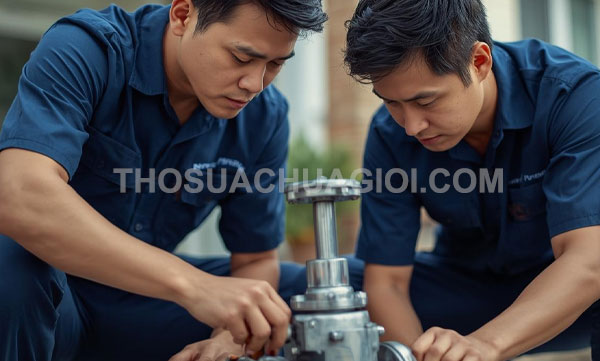 Thợ sửa máy bơm nước tại phường Hòa Hưng