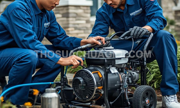 Thợ sửa máy bơm nước tại phường Tân Sơn