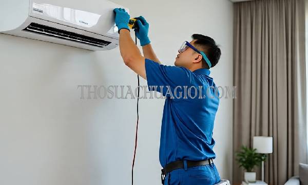 thợ sửa máy lạnh tại chung cư 8x rainbow uy tín