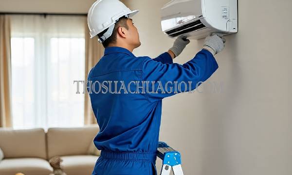 thợ sửa máy lạnh tại chung cư 8x rainbow